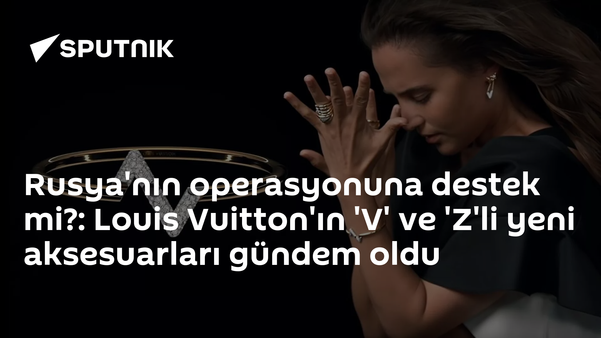 Rusya'nın operasyonuna destek mi?: Louis Vuitton'ın 'V' ve 'Z'li yeni  aksesuarları gündem oldu - 23.03.2022, Sputnik Türkiye