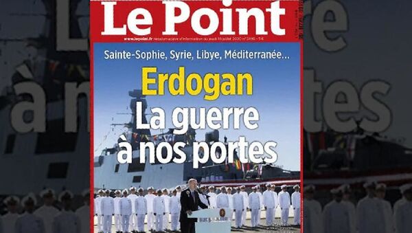 Fransız Le Point dergisinden Erdoğan'lı kapak - Sputnik Türkiye