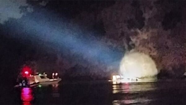 Heybeliada açıklarında batan teknedeki 27 kişi, Sahil Güvenlik ve Deniz Polisi arama-kurtarma ekiplerince kurtarıldı. - Sputnik Türkiye