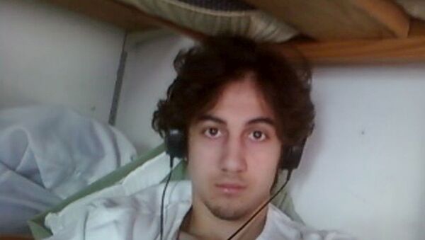 Dzhokhar Tsarnaev (Cahar Çarnayev), 2015 arşiv fotoğrafı - Sputnik Türkiye