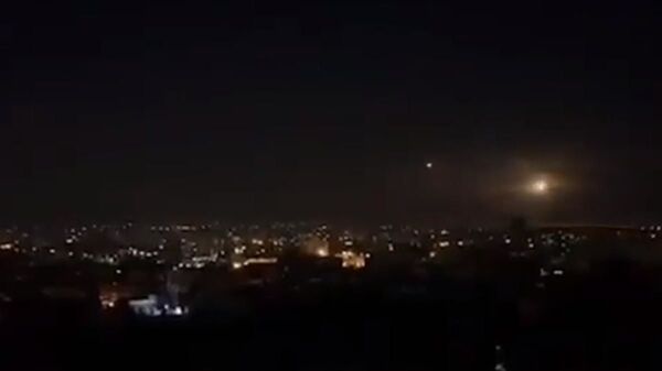 Şam'a hava saldırısı, İsrail'den Şam'a saldırı - Sputnik Türkiye