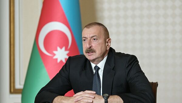 Azerbaycan Cumhurbaşkanı İlham Aliyev - Sputnik Türkiye