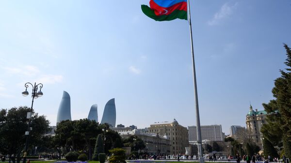 Azerbaycan bayrak - Azerbaycan bayrağı - Sputnik Türkiye