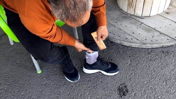 Sınır kapısında çorabına sakladığı 3 kilogram altınla yakalandı - Sputnik Türkiye