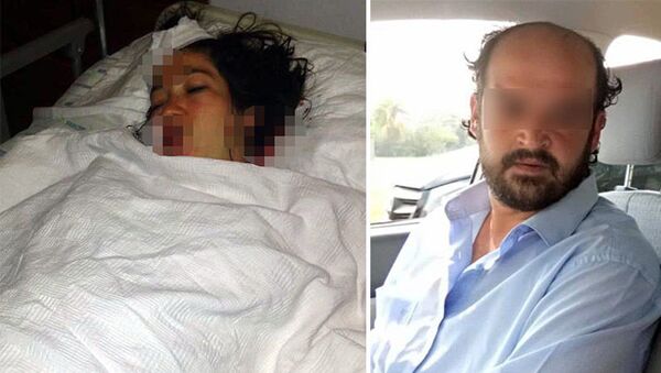 Gaziantep’te yeni doğum yapan eşi Güldane Yırtıcı’ya hastane odasında bıçaklayarak ağır yaralayan Ahmet Yırtıcı’ya 18 yıl 6 ay hapis cezası verildi. - Sputnik Türkiye