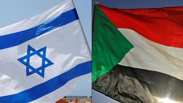 İsrail - Sudan bayrakları - Sputnik Türkiye