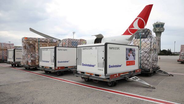 Turkish Cargo - koronavirüs aşı - Sputnik Türkiye