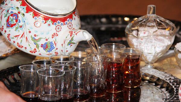 Çay - çay içmek - çay bardağı - Sputnik Türkiye