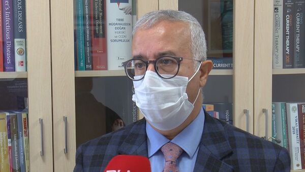 Cerrahpaşa Tıp Fakültesi Enfeksiyon Hastalıkları Anabilim Dalı Başkanı Prof. Dr. Fehmi Tabak - Sputnik Türkiye