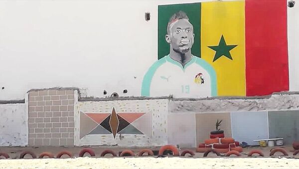 Mbaye Diagne'nin Senegal'de yenilettiği ilkokul - Sputnik Türkiye