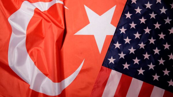 ABD ve Türkiye bayrakları - Sputnik Türkiye