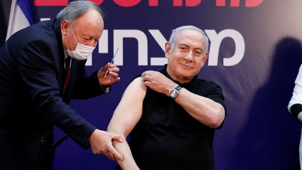 Netanyahu, koronaviüs aşısı - Sputnik Türkiye