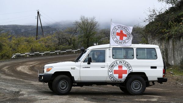 Uluslararası Kızılhaç Komitesi, ICRC, Karabağ - Sputnik Türkiye