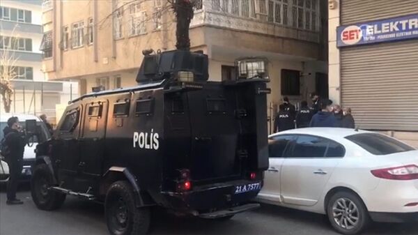 Diyarbakır - polis - Sputnik Türkiye