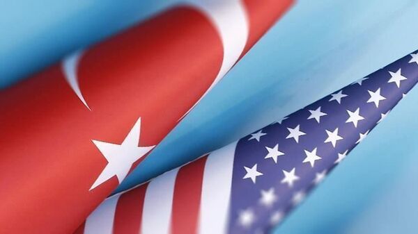 ABD Türkiye bayrakları - Sputnik Türkiye