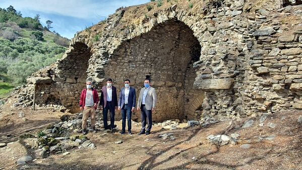 Nazilli'de Kolezyum benzeri 1800 yıllık antik dövüş alanı keşfi - Sputnik Türkiye