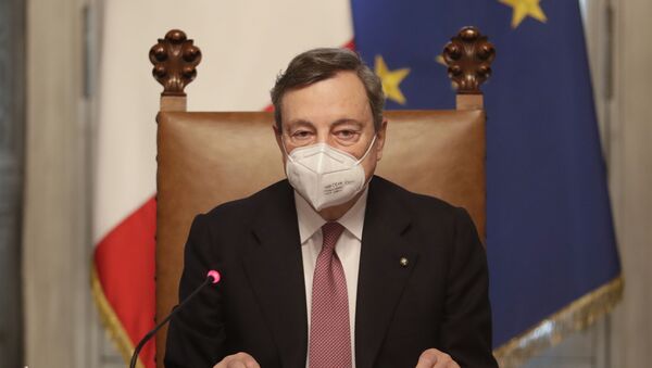 İtalya’nın yeni Başbakanı Draghi - Sputnik Türkiye