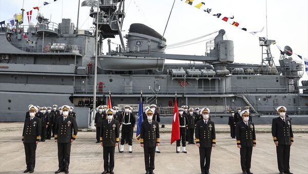NATO Daimi Mayın Karşı Tedbirleri Deniz Görev Grubu-2'nin komutası Türkiye'ye geçti - Sputnik Türkiye