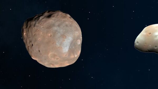 Mars'ın uyduları Phobos ve Deimos - Sputnik Türkiye