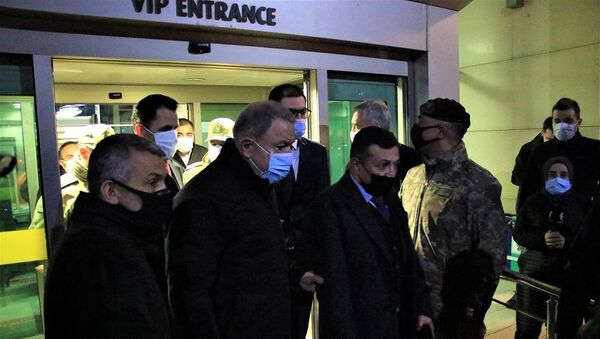 Milli Savunma Bakanı Akar Elazığ'da - Sputnik Türkiye