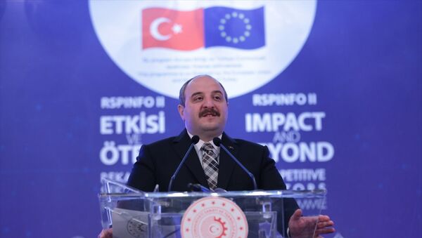 Sanayi ve Teknoloji Bakanı Mustafa Varank  - Sputnik Türkiye