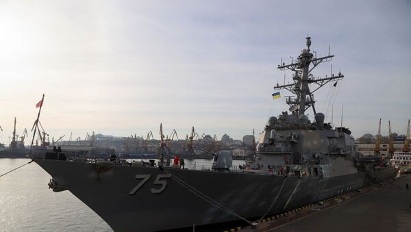 Ukrayna donanması, Karadeniz’de NATO gemileriyle tatbikat yaptı - Sputnik Türkiye
