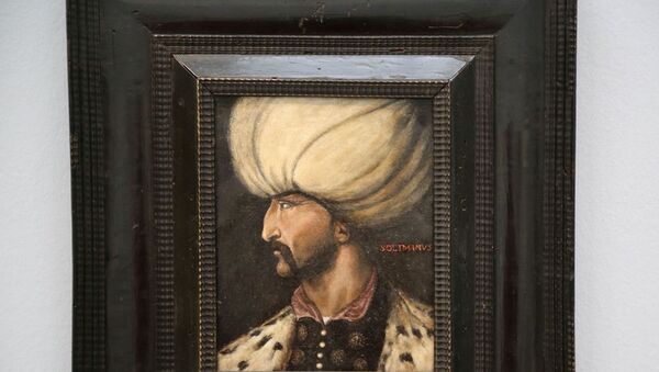 Kanuni Sultan Süleyman portresi - Sputnik Türkiye