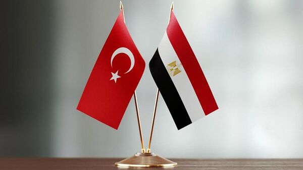 Türkiye ve Mısır bayrakları - Sputnik Türkiye