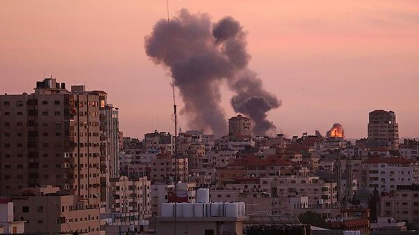 İsrail'den Gazze'ye saldırı - Sputnik Türkiye