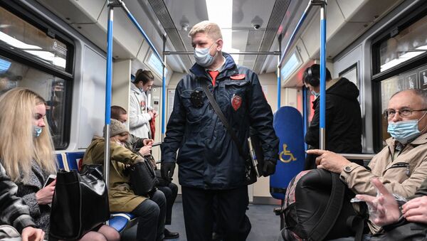 Rusya-koronavirüs-maske - Sputnik Türkiye