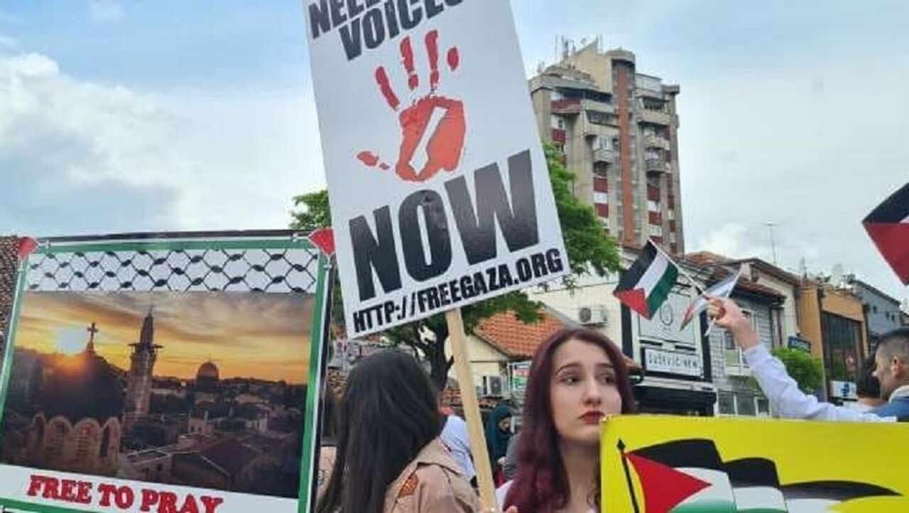 Сербы мусульмане. Турки в поддержку Палестины митинги. Турецко палестинский флаг. Лейпциг митинг Палестина. Численность сербов мусульман.