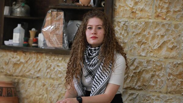 'Filistin'in cesur kızı' Temimi dünyaya seslendi: Filistinli kadınlara da diğerleri gibi sahip çıkın - Sputnik Türkiye