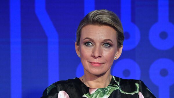 Rusya Dışişleri Bakanlığı Sözcüsü Mariya Zaharova - Sputnik Türkiye