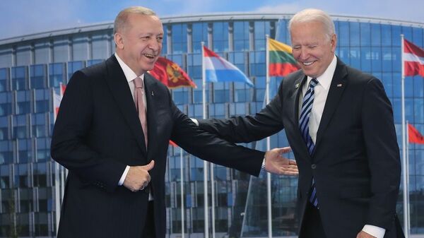 Erdoğan-Biden - Sputnik Türkiye