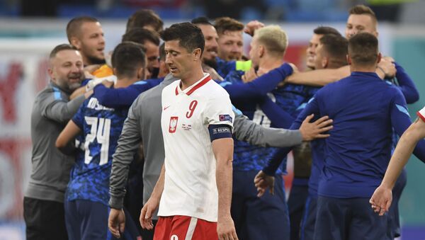 EURO 2020 E Grubu maçında Slovakya, Polonya'yı 2-1 mağlup etti - Sputnik Türkiye