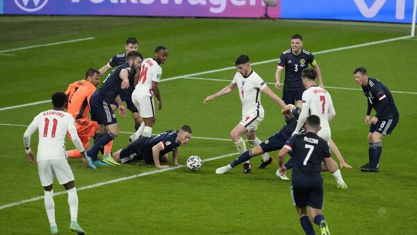 EURO 2020 D Grubu'nda İngiltere-İskoçya maçı golsüz eşitlikle sonuçlandı - Sputnik Türkiye