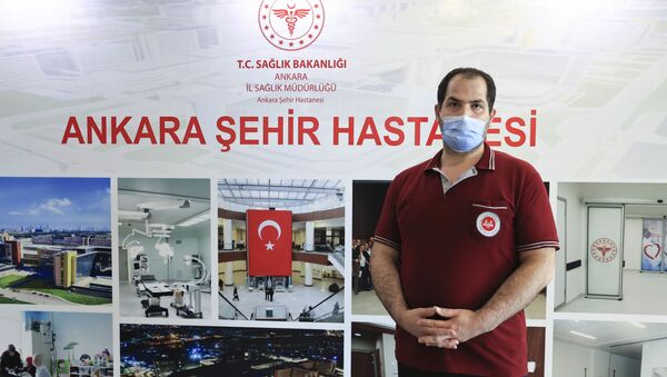 TURCOVAC'ın ilk gönüllülerinden olan Hüseyin Polat - Sputnik Türkiye