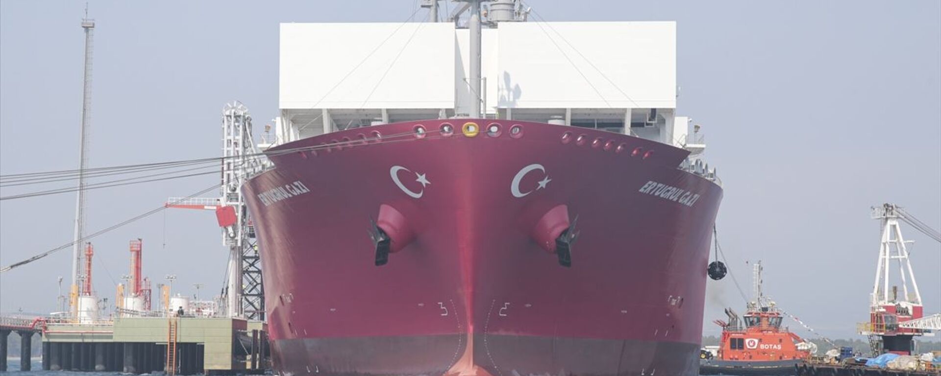 Türkiye'nin ilk doğalgaz depolama gemisi Ertuğrul Gazi - Sputnik Türkiye, 1920, 25.06.2021