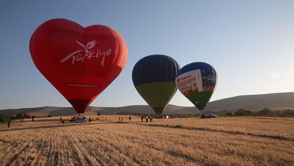 Göbeklitepe'de balon uçuşları - Sputnik Türkiye