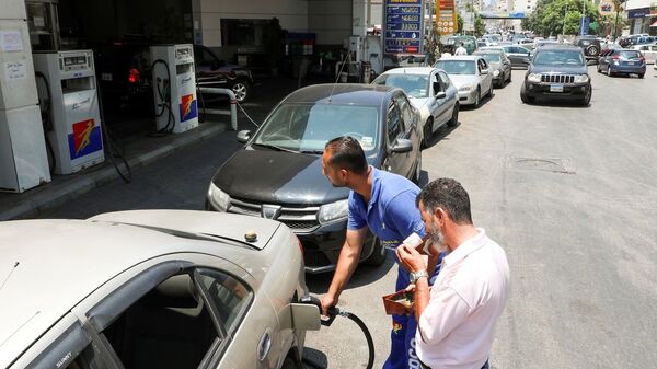 Lübnan - benzin krizi - Sputnik Türkiye