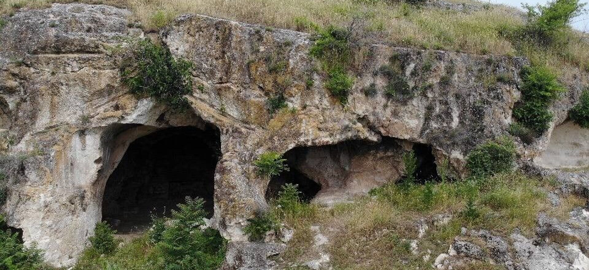 Edirne'de Trak dönemine ait tarihi mağara - Sputnik Türkiye, 1920, 25.07.2021