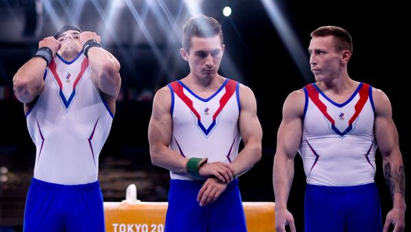 Rus erkek artistik jimnastik takımı, Tokyo Olimpiyatları’nda çeyrek asır sonra bir ilki başardı - Sputnik Türkiye