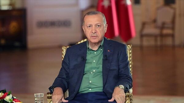 Erdoğan, A Haber Ortak yayını 4 Ağustos 2021 - Sputnik Türkiye