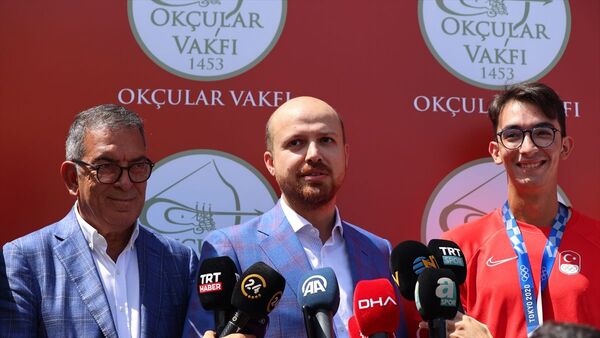 Bilal Erdoğan, Mete Gazoz - Sputnik Türkiye