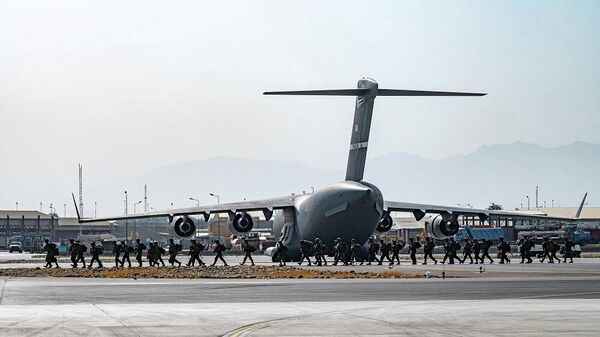 ABD askerleri, Kabil Havalimanı - Sputnik Türkiye