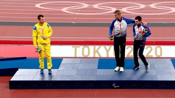 Ukraynalı paralimpik sporcu, Rus sporcularla fotoğraf çektirmeyi reddetti - Sputnik Türkiye