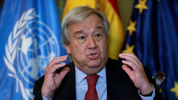 Birleşmiş Milletler (BM) Genel Sekreteri Antonio Guterres - Sputnik Türkiye