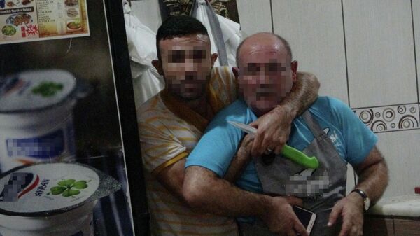 Bıçaklı rehine olayı- Manavgat - Sputnik Türkiye