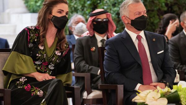 Kral II. Abdullah ve Kraliçe Rania' - Sputnik Türkiye