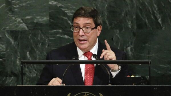 Küba Dışişleri Bakanı Bruno Rodríguez Parrilla - BM Genel Kurulu - Sputnik Türkiye